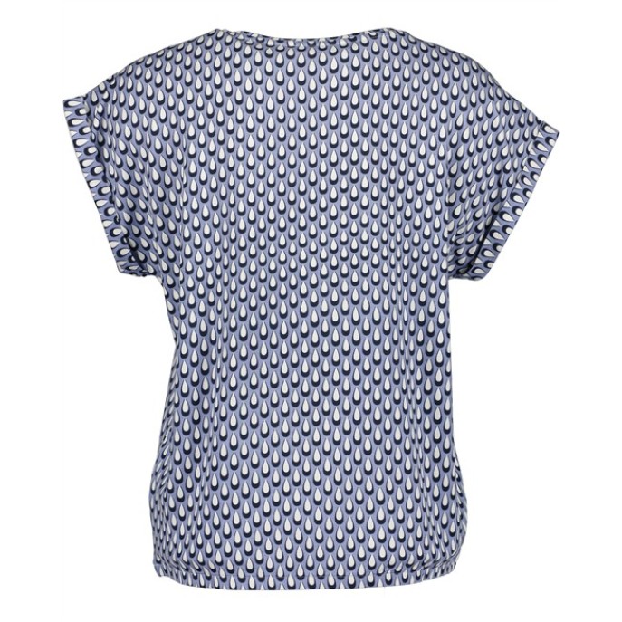 Blue Seven T-shirt print Blauw dessin 105880